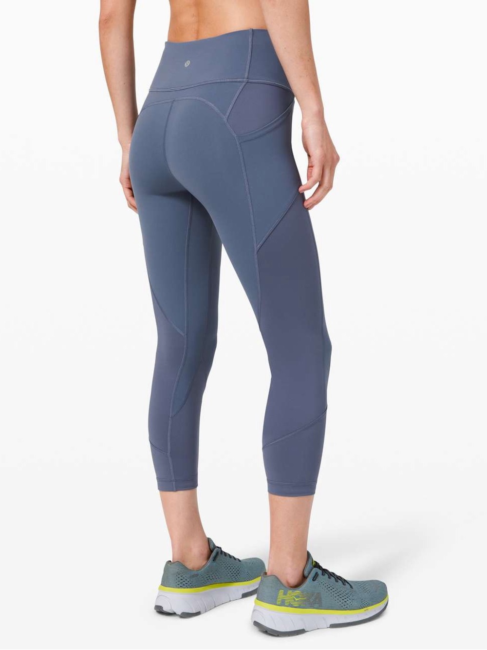 Lululemon All The Right Places Crop II *23" Leggings Ink Slate Blue High Rise